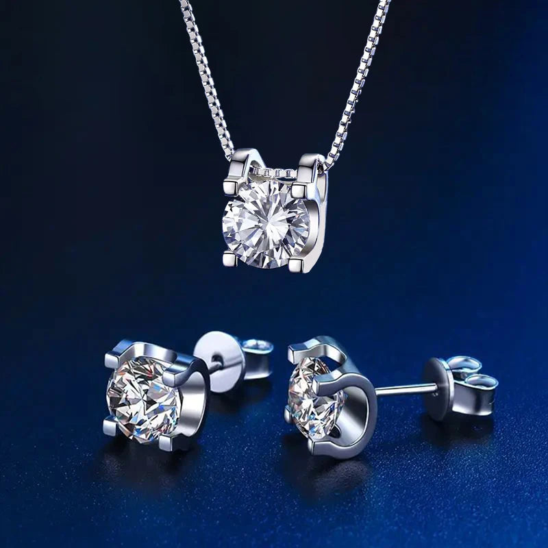 Moissanite Elegance Set