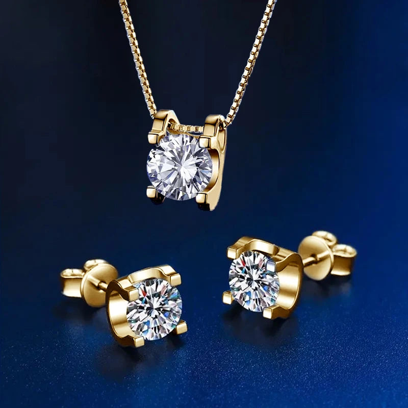 Moissanite Elegance Set