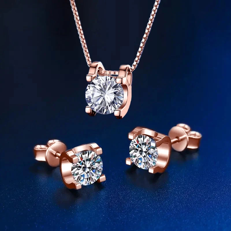 Moissanite Elegance Set