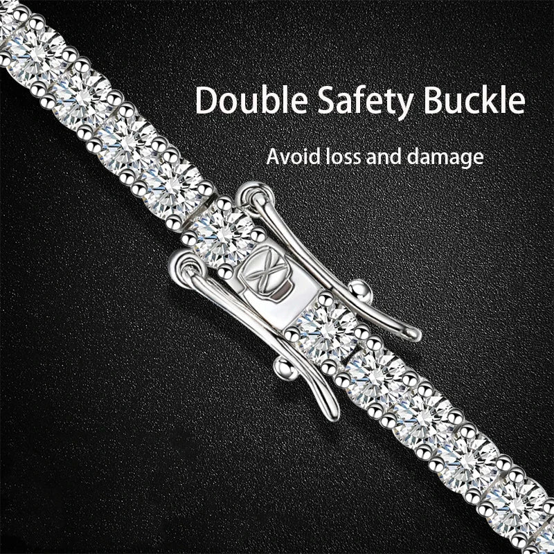 Lustre Full Moissanite Bracelet